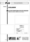 Plan des Servitudes d'Utilité Publique PLU Avolsheim