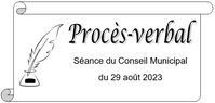PV du 29 août 2023