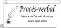 PV du 29 mars 2023